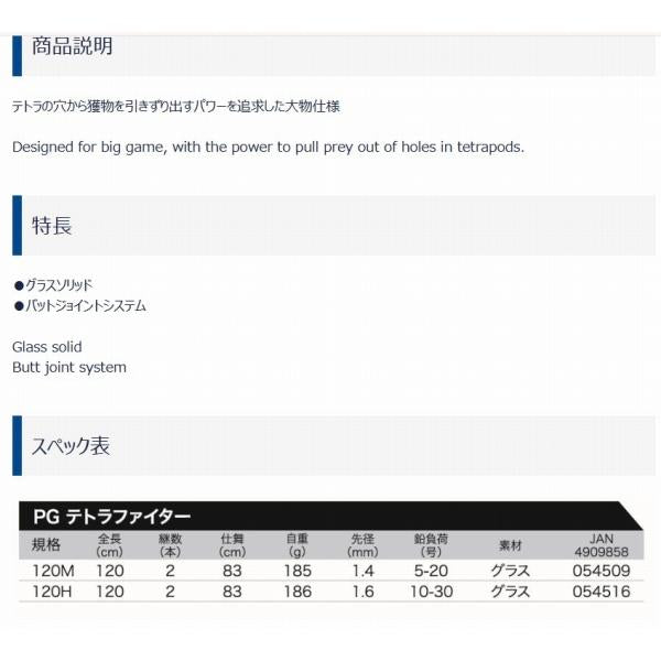 PGテトラファイター 120H SLASH