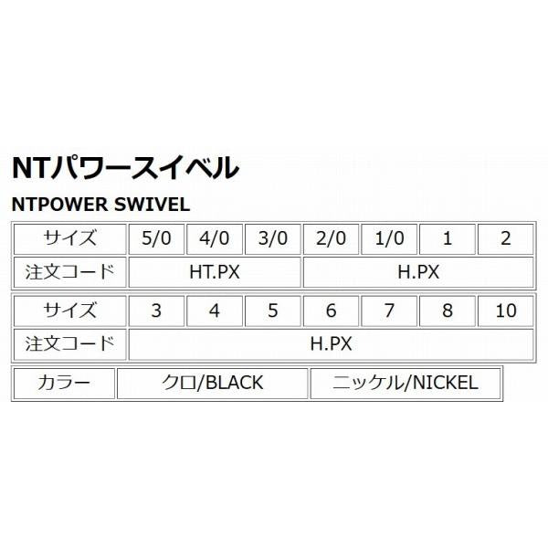 NT ハンガー式 NTパワー スイベル クロ 2 NTスイベル