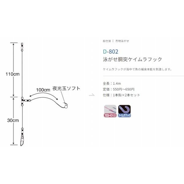 泳がせ胴突ケイムラフック14号12 ささめ 釣り人応援セール
