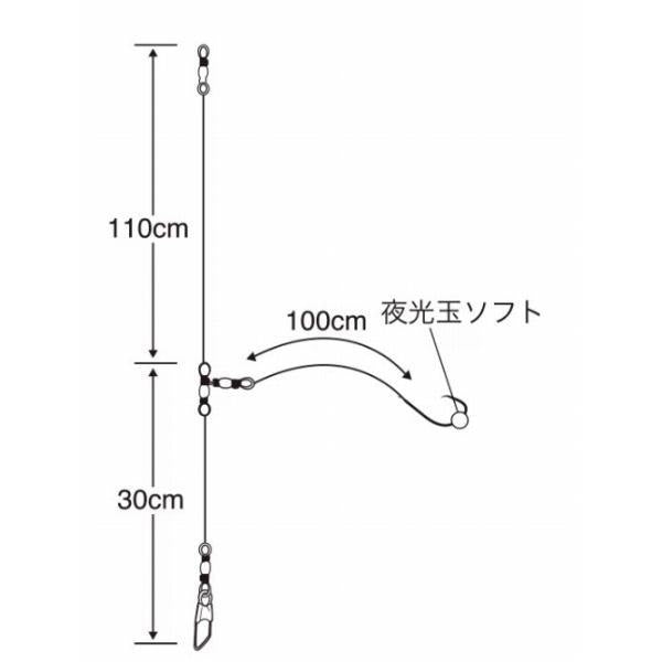 泳がせ胴突ケイムラフック14号12 ささめ 釣り人応援セール