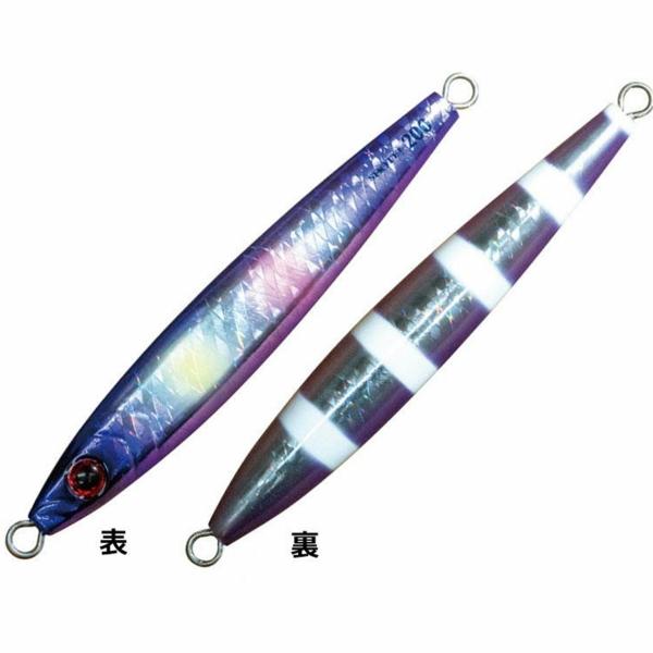 ショーテル 200g 太刀魚カラー 197 ゼブラパープルグローレインボウ シャウト