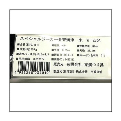 スペシャルジーカー 弁天海津 朱 270M 東海オリジナル 秋の大感謝祭