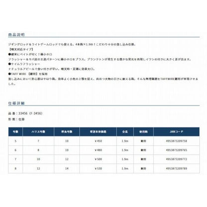 落し込み剛サビキ4本F オーナー 釣り人応援セール