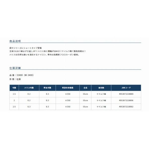 段々ショートワカサギ袖1.5-0.2 オーナー 釣り人応援セール
