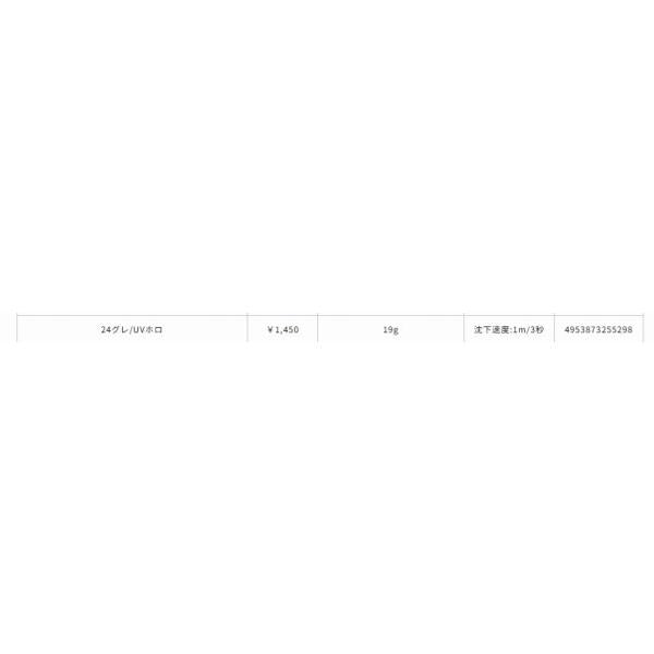 ED3.5 餌木Draw4 19g #24グレ/UVホロ