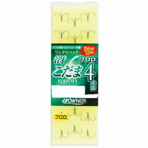 ワンデイパック谷牙こだまフロロ4本錨7.5号 オーナー