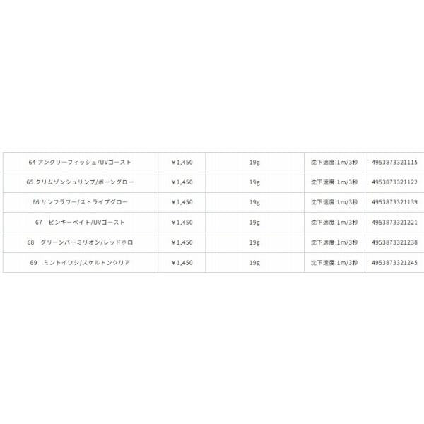 ED3.5 餌木Draw4 19g #67
