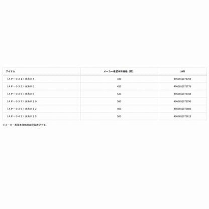 AP-043 ミズイト 15 グローブライド限定セール 秋の大感謝祭