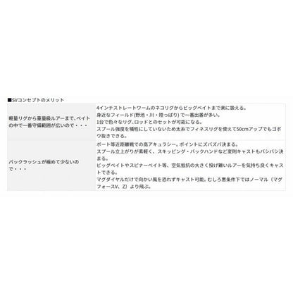 20タトゥーラTATULA SVTW 103SH ダイワ