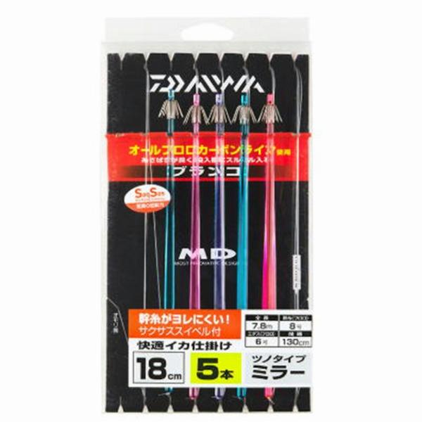 快適イカ仕掛ミラー18Ｓ ＳＳ 5本 スタンダード ダイワ