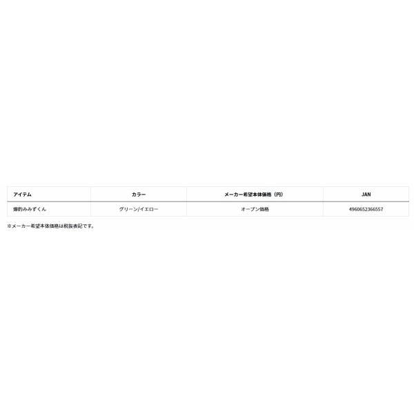 爆釣みみずくん ダイワ