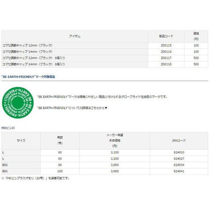 MDビシII Big-80 レッド ダイワ