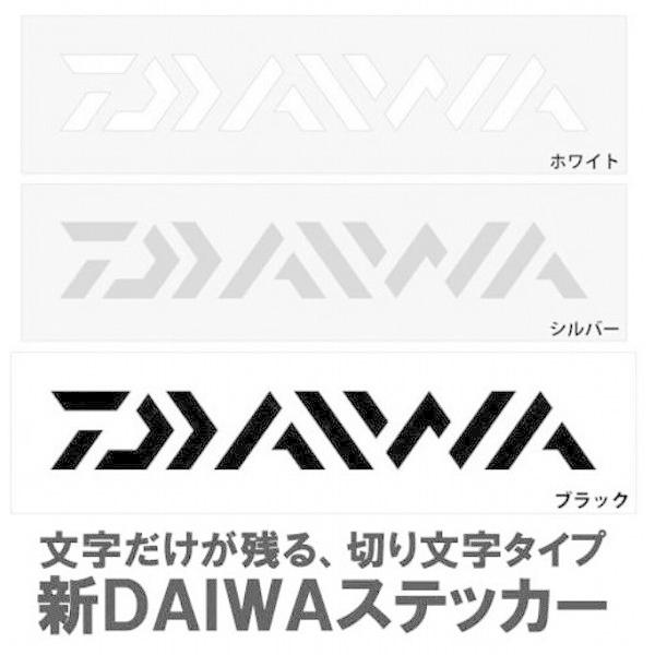 DAIWAステッカー450 ブラック ダイワ継続SALEA
