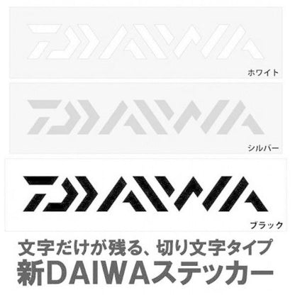 DAIWAステッカー450 ブラック ダイワ継続SALEA