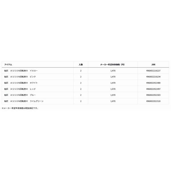 鮎匠 ＡＳ50Ｎ回転巻Ｒ ライムグリーン ダイワ