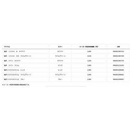 鮎匠 ツイン ホワイト ダイワ