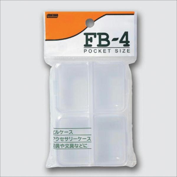 FB-4(ヘッダー付) クリア メイホウ 釣り人応援セール