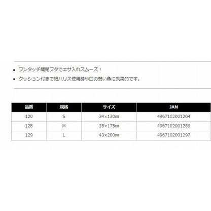 128 ブルーマリン Mクッションゴム付 ナカジマ