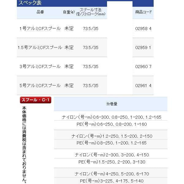 夢屋SA-ALSP1.5号 シマノ
