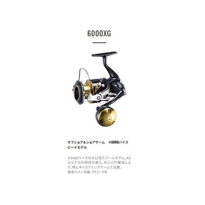 20ステラSW 6000XG シマノ