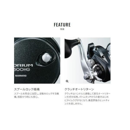 20トリウム 1500HG 右ハンドル シマノ