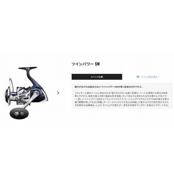 21 ツインパワー SW 6000PG シマノ
