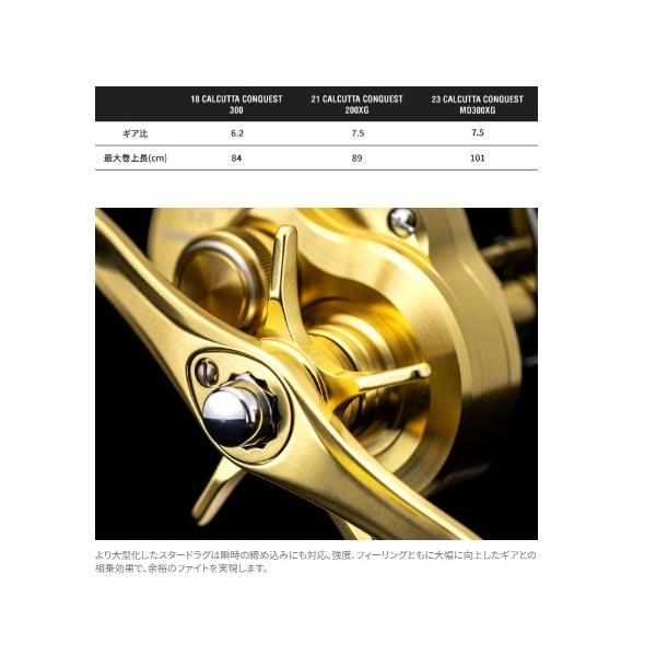 23 カルカッタコンクエストMD 301XGLH シマノ