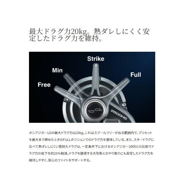 26オシアジガーLD 2501MG シマノ 秋の大感謝祭