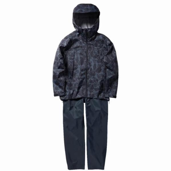 3レイヤー レインスーツ RA-047X 黒柄 M シマノ