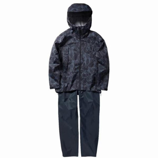 3レイヤー レインスーツ RA-047X 黒柄 M シマノ