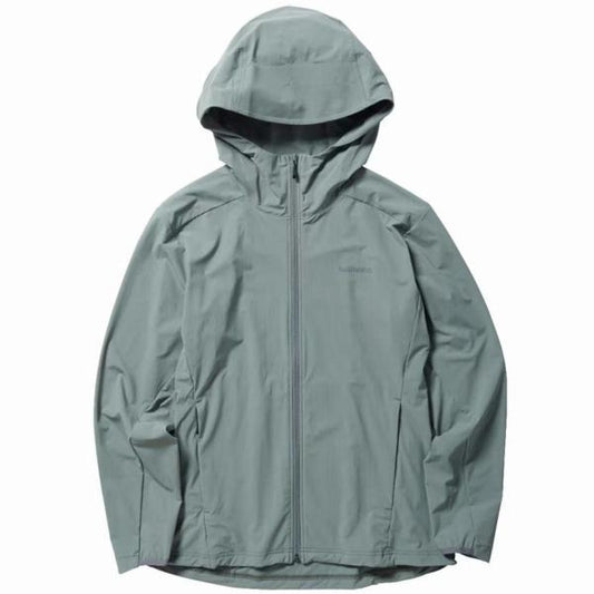 テックフーディー WJ-020W 緑 M シマノ限定セール