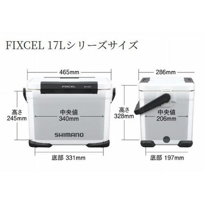 フィクセル ベイシス 17L NFー317X ベージュ シマノ