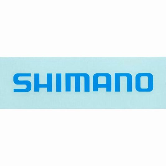 シマノステッカー STー001X ブルー シマノ
