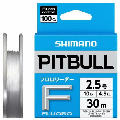 ピットブル フロロリーダー LB-M31Z クリア 2.5号30m シマノ