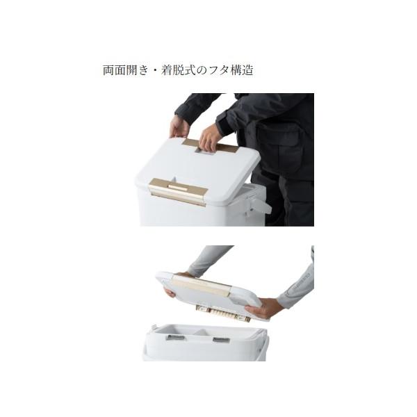 フィクセル UP 17L NF-117Z パールホワイト シマノ