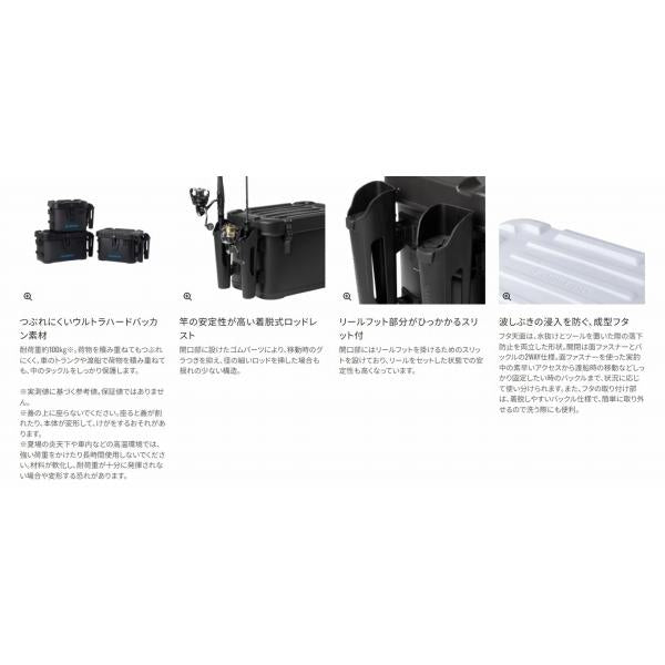 ロッドレスト UHタックルバッカン ブラック 22L ＢＫ－007Ｚ 黒 22Ｌ シマノ