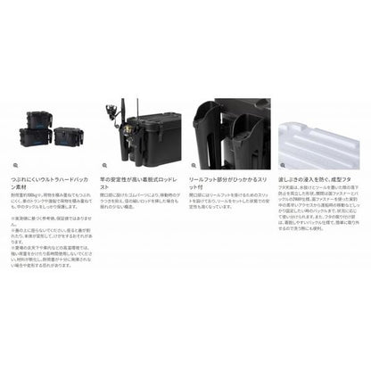 ロッドレスト UHタックルバッカン ブラック 32L ＢＫ－007Ｚ 黒 32Ｌ シマノ