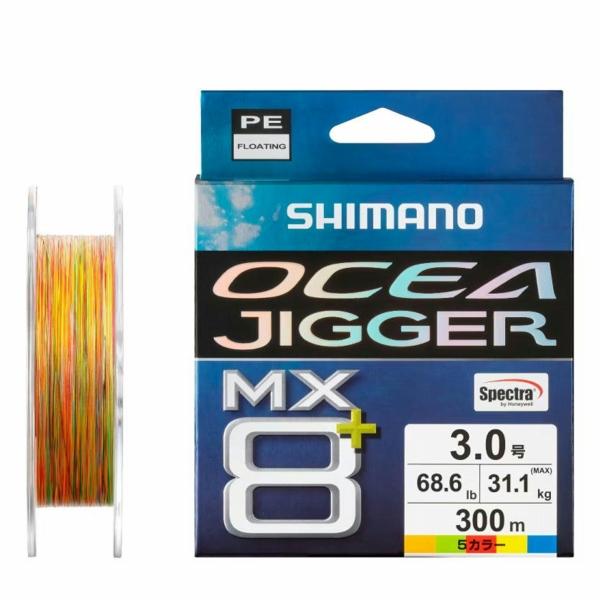 オシアジガー MX8+ PE 300m LD-O78Z 10M*5カラー 3 シマノ
