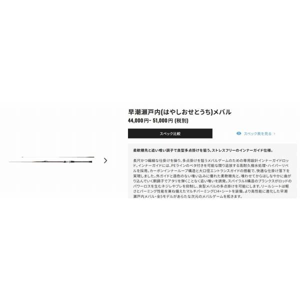 20 早潮瀬戸内メバル 420SI-T シマノ
