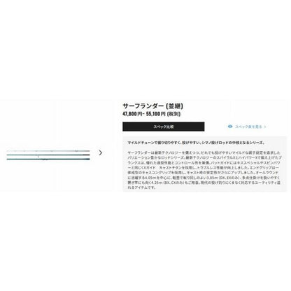 22 サーフランダー 385DX シマノ