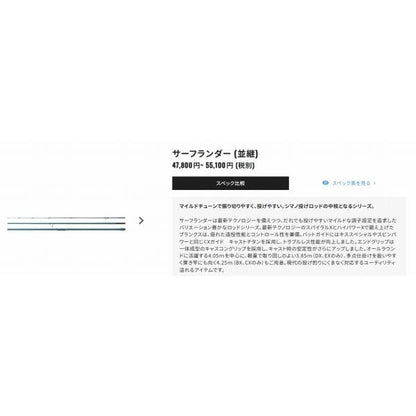 22 サーフランダー 425CX シマノ