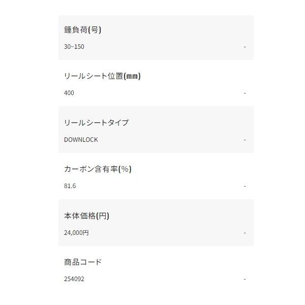 18ライトゲームBB モデラート 73H255 シマノ