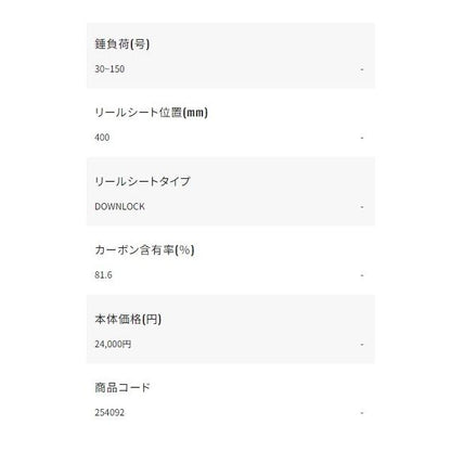 18ライトゲームBB モデラート 73H255 シマノ