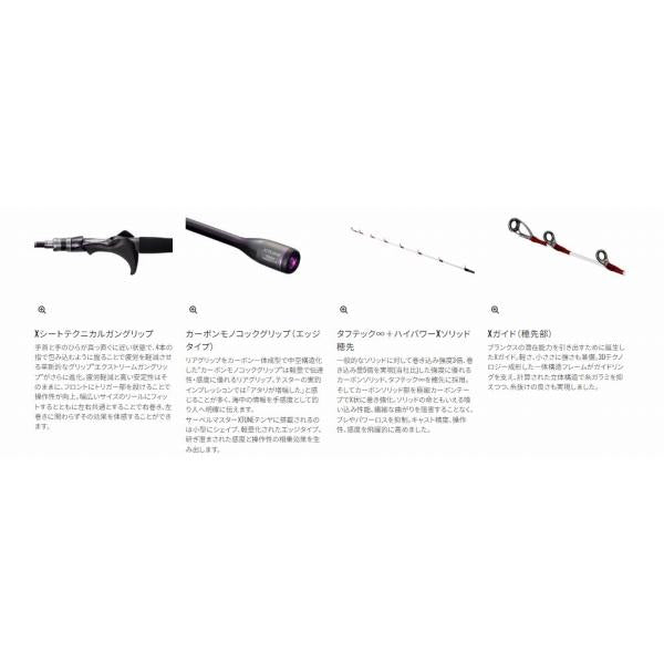 24 サーベルマスター エクスチューン テンヤ 82M/MH178 シマノ