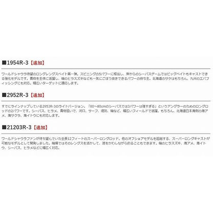 20 ワールドシャウラ BG 21203R-3 シマノ 秋の大感謝祭