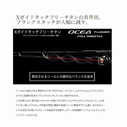 24 オシアプラッガー フルスルットルS82XH-3 シマノ