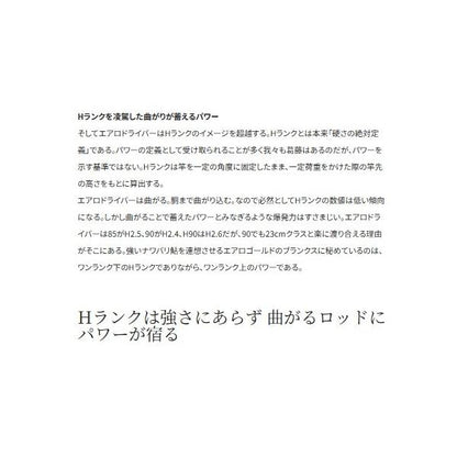 25スペシャル エアロドライバー H90 シマノ 秋の大感謝祭
