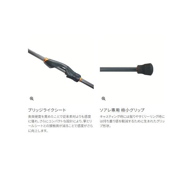22ソアレSS S76LS シマノ