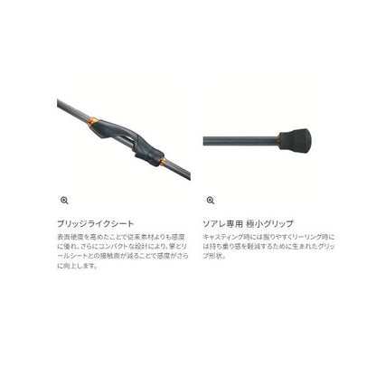 22ソアレSS S76LS シマノ