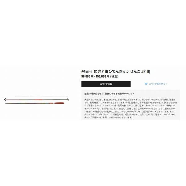 飛天弓 閃光P2 19.5 シマノ